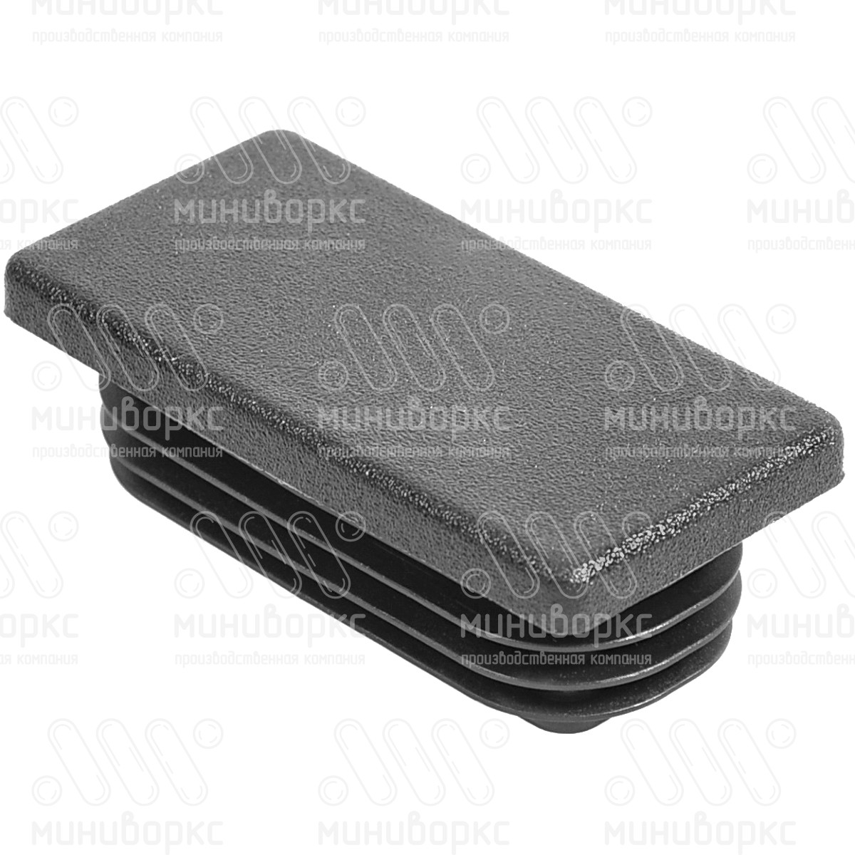 Заглушки для прямоугольной трубы 60x30 – ILR60x30+2,5 | картинка 1