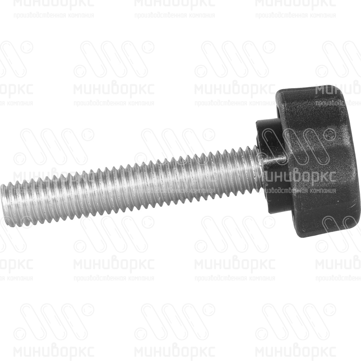 Фиксатор пластиковый с рукояткой m8x40 25 – Ф25М8-40ЧС | картинка 2