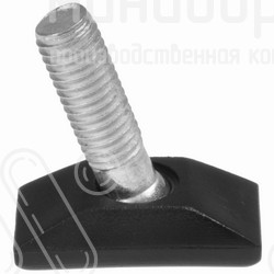 Опора резьбовая  m10x65 40x20 – KGG4020106512 | картинка 3