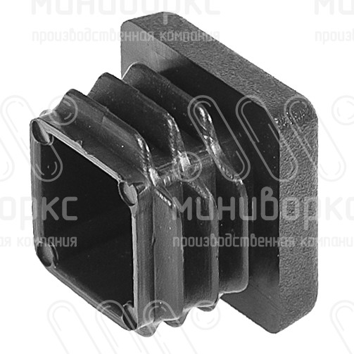 Квадратные заглушки для профильных труб 20x20 – ILQ20-GRIGIO | картинка 2