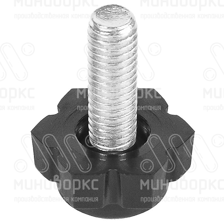 Опора резьбовая  m6x50 19 – 19М6-50ЧС | картинка 1