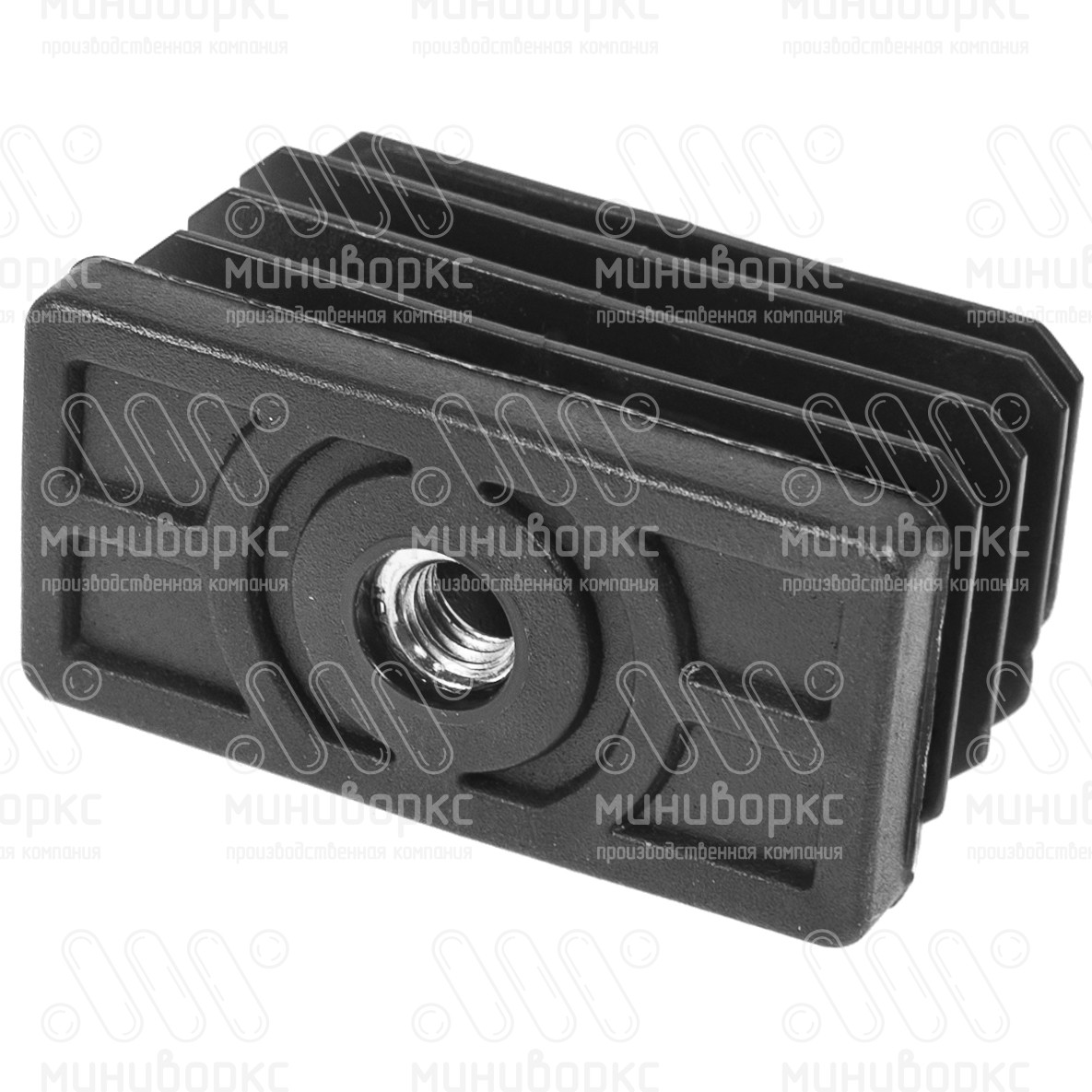 Заглушки для прямоугольной трубы 60x30 – 30-60М8НЧС | картинка 2